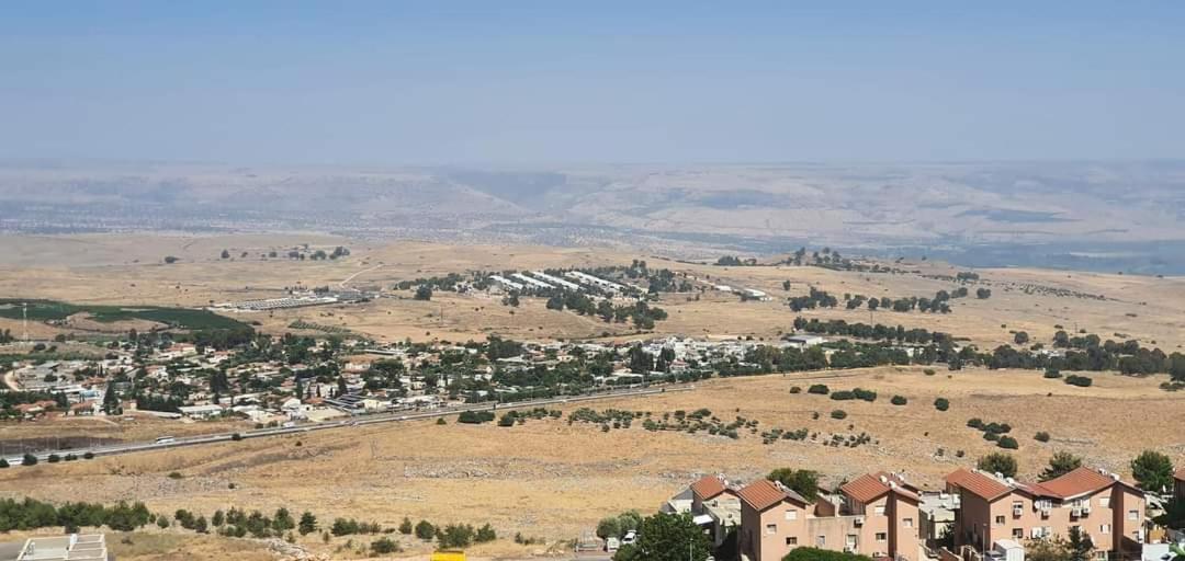 צימר בקתה מול הנוף Safed Ngoại thất bức ảnh