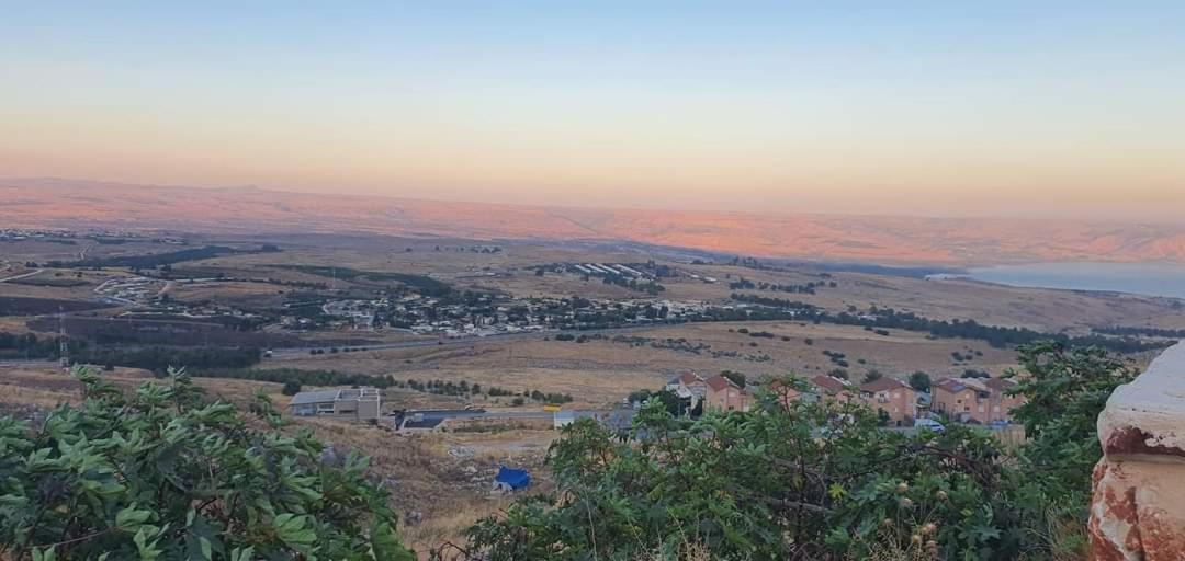 צימר בקתה מול הנוף Safed Ngoại thất bức ảnh